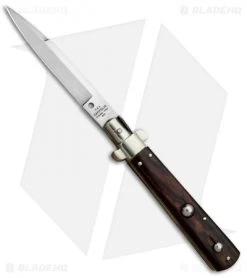 AGA Campolin 10" Frosolone Bayonet Stiletto Knife Cocobolo (4.5" Polish)