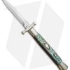 AGA Campolin 13" Bat Swinguard Diamond Automatic Knife Abalone (5.75" Dagger) 1 AGA Campolin 13" Bat Swinguard Diamond Automatic Knife Abalone (5.75" Dagger) -Professional Knife Discount Store AGA Campolin 13in Bat Swinguard Diamond Abalone Dagger BHQ 71954 jr