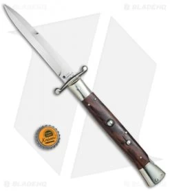 AGA Campolin 13" Swinguard Automatic Knife Cocobolo (5.75" Satin Bayo) 9 AGA Campolin 13" Swinguard Automatic Knife Cocobolo (5.75" Satin Bayo) -Professional Knife Discount Store AGA Campolin 13in Swingaurd Auto Cocobolo Satin Bayo BHQ 77551 jr bottlecap