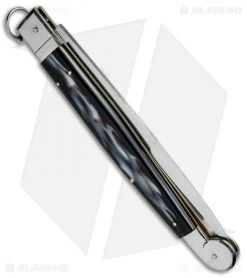 AGA Campolin 16" Sicilian Ring Pull Automatic Sim Horn (7.25" Satin) 8 AGA Campolin 16" Sicilian Ring Pull Automatic Sim Horn (7.25" Satin) -Professional Knife Discount Store AGA Campolin 16in Sicilan Ring Pull Sim Horn BHQ 71213 jr side