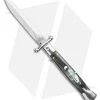 AGA Campolin 9" Swinguard Automatic Knife Brazilian Horn (5.75" Satin Dagger) 1 AGA Campolin 9" Swinguard Automatic Knife Brazilian Horn (5.75" Satin Dagger) -Professional Knife Discount Store AGA Campolin 9 Swinguard Automatic Knife Brazilian Horn 5.75 Satin Dagger BHQ 121424 LS