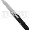 AGA Campolin Baron Black G-10 Automatic Knife - Stonewash Plain 2 AGA Campolin Baron Black G-10 Automatic Knife - Stonewash Plain -Professional Knife Discount Store AGA Campolin Baron Black G10 Automatic Knife Stonewash Plain GX 41409 td large