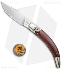 AGA Campolin Diana Lever Lock Automatic Knife Cocobolo (3.75" Polish) -Professional Knife Discount Store AGA Campolin Diana LL Cocobolo Polish BHQ 72129 jr bottlecap
