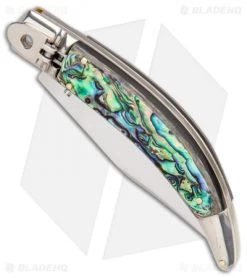 AGA Campolin Diana Lever Lock Automatic Knife Abalone (3.625" Polished) 8 AGA Campolin Diana Lever Lock Automatic Knife Abalone (3.625" Polished) -Professional Knife Discount Store AGA Campolin Diana Lever Lock Abalone Satin BHQ 87410 er spine