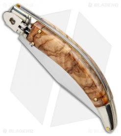 AGA Campolin Diana Lever Lock Automatic Knife Olive Wood (3.75" Satin) -Professional Knife Discount Store AGA Campolin Diana Lever Lock Auto Olive Wood Satin BHQ 95348 jr spine