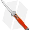 AGA Campolin Zero Dagger Leverlock Automatic Knife Orange G-10 (3.75" Satin) -Professional Knife Discount Store AGA Campolin Zero Dagger Leverlock Auto Orange G 10 Satin AGA01O SD BHQ 94617 jr