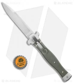 AGA Campolin Zero Italian Leverlock Automatic Knife OD Green G-10 (3.75" Satin) 9 AGA Campolin Zero Italian Leverlock Automatic Knife OD Green G-10 (3.75" Satin) -Professional Knife Discount Store AGA Campolin Zero G 10 Green AGA01V SB BP 20047 jr bottlecap