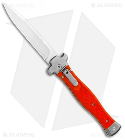 AGA Campolin Zero Leverlock Automatic Knife Orange G-10 (3.75" Satin) 3 AGA Campolin Zero Leverlock Automatic Knife Orange G-10 (3.75" Satin)