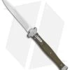 AGA Campolin Zero Bayonet Leverlock Automatic Green G-10 (4.5" Satin) 2 AGA Campolin Zero Bayonet Leverlock Automatic Green G-10 (4.5" Satin) -Professional Knife Discount Store AGA Campolin Zero Reverse Tanto LL Auto Green G 10 Satin BHQ 134843 jr