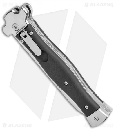 AGA Campolin Zero Reverse Tanto Leverlock Auto Knife Smooth Black G-10 (3.75") 4 AGA Campolin Zero Reverse Tanto Leverlock Auto Knife Smooth Black G-10 (3.75") - Image 2