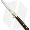 AGA Campolin 11" Frosolone Bayonet Stiletto Knife Cocobolo/Brass (5" Satin) -Professional Knife Discount Store AGA Frosolone Cocobolo Brass 11in Bayo BP 29293 jr