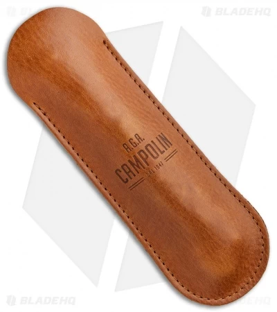 AGA Campolin 9" Sahara Italian Stiletto Automatic Knife Ram Horn (3.8" Mirror) 6 AGA Campolin 9" Sahara Italian Stiletto Automatic Knife Ram Horn (3.8" Mirror) - Image 4