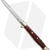 AGA Campolin 13" Snake Wood Automatic Knife Italian Stiletto (Bayonet Plain) -Professional Knife Discount Store aga 13 pick lock snakewood