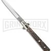 AGA Campolin 13" Italian Frosolone Stag Automatic Knife - Bayonet 2 AGA Campolin 13" Italian Frosolone Stag Automatic Knife - Bayonet -Professional Knife Discount Store aga 13in stag pick single bolster cm large