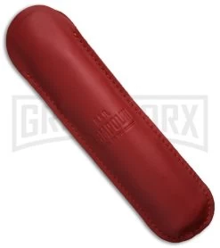 AGA Campolin 13" Stiletto Brass Bat Swinguard Stag Horn Automatic Knife - Bayo -Professional Knife Discount Store aga 13in swing bat abalone dagger br sheath cm large 1