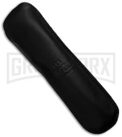 AGA Campolin 13" Stiletto Brass Bat Swinguard Stag Horn Automatic Knife - Dagger -Professional Knife Discount Store aga 13in swing bat dark horn bayo sheath cm large