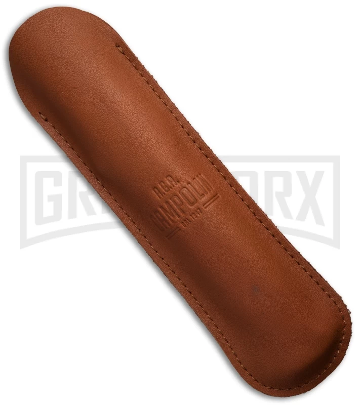 AGA Campolin 13" Stiletto Brass Swinguard Ebony Wood Automatic Knife - Bayonet 6 AGA Campolin 13" Stiletto Brass Swinguard Ebony Wood Automatic Knife - Bayonet - Image 4