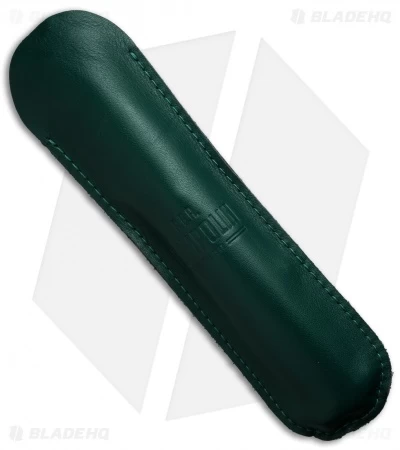 AGA Campolin 13" Swinguard Automatic Knife Brass/Stag Horn (5.75" Satin Bayo) 5 AGA Campolin 13" Swinguard Automatic Knife Brass/Stag Horn (5.75" Satin Bayo) - Image 3