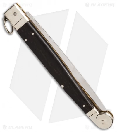 AGA Campolin 16" Sicilian Ring Pull Automatic Dark Horn (7.25" Satin Bayo) 4 AGA Campolin 16" Sicilian Ring Pull Automatic Dark Horn (7.25" Satin Bayo) - Image 2